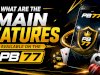 What Are the Main Features Available on the PB77 Platform