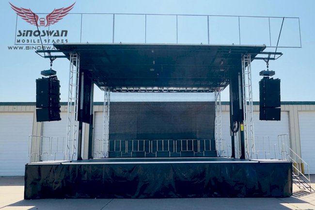Revolutionize Your Event Setup with a Mobile Live Performance Stage Truck