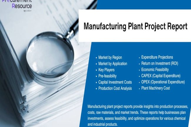 Latest Sodium Iodide Manufacturing Plant Report by Procurement Resource