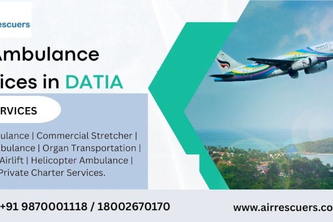 Reliable Air Ambulance Services in Datia | 24/7 Emergency Medical Transport