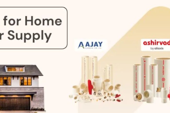 Best Pipes for Home for Water Supply