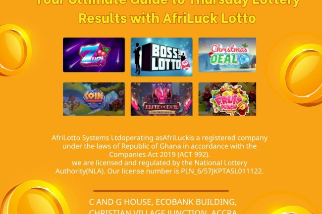 Your Ultimate Guide to Thursday Lottery Results with AfriLuck Lotto