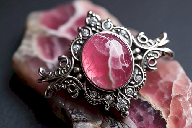 Barren Place Rose: Rhodochrosite Quantities Inspired Through Arid Landscapes