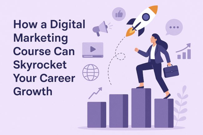 How a Digital Marketing Course Can Skyrocket Your Career Growth