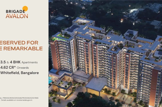 Brigade Avalon – Redefining Premium Living in Whitefield, Bangalore