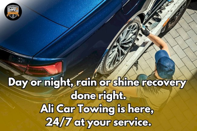 Ali Car Towing – Your Trusted Towing Service in Pakistan