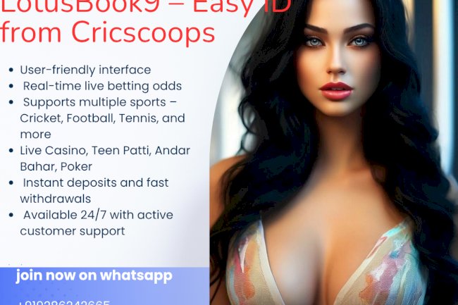 Start Online Cricket Betting on LotusBook9 – Easy ID from Cricscoops