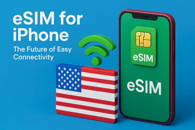 eSIM for iPhone in the USA The Future of Easy Connectivity