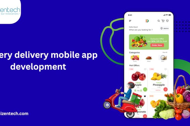 Grocery delivery mobile app development