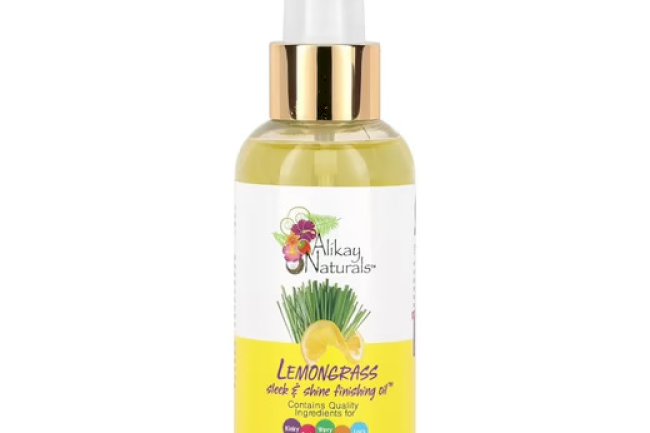 Alikay Naturals Citroengrasolie: glans en kracht voor levendige krullen