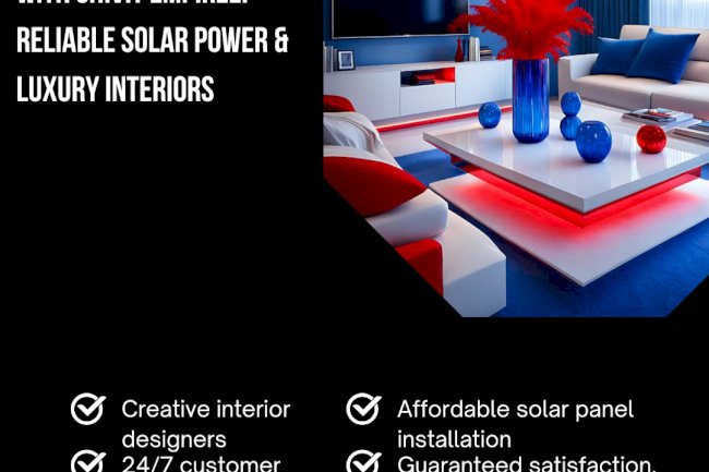 Transform Your Home with Shivit Empiree: Reliable Solar Power & Luxury Interiors