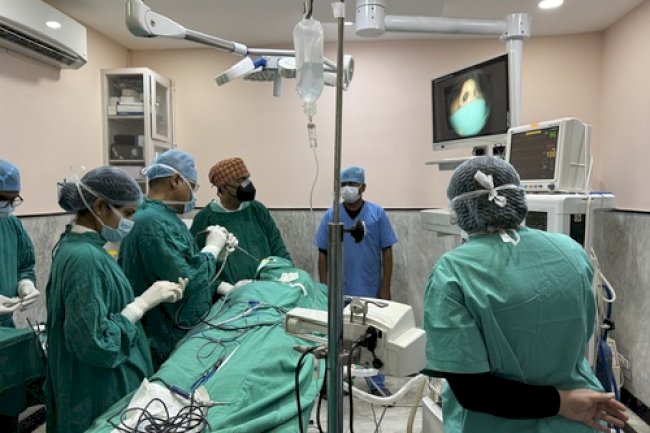 What follow up care is required after nose FESS surgery? 