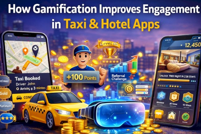 How Gamification Improves Engagement in Taxi & Hotel Apps