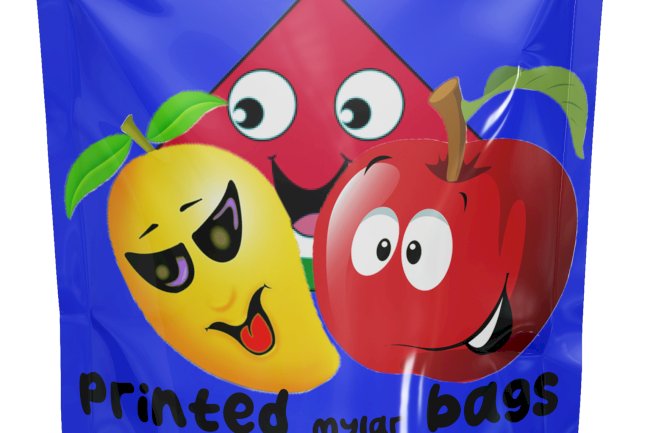 Custom Print Mylar Bags High-End Branding & Full-Color Digital Printing