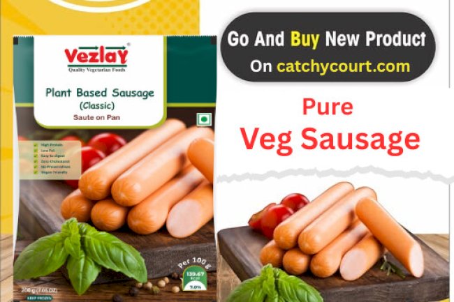 Vezlay Veg Sausage at Catchy Court – A Flavorful Plant-Based