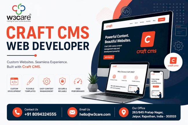 W3care Building Future-Ready Businesses with Service Ecommerce Website Solutions and Expert Craft CMS Web Developer Services