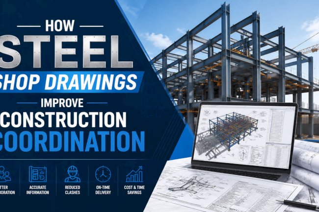 How Steel Shop Drawings Improve Construction Coordination
