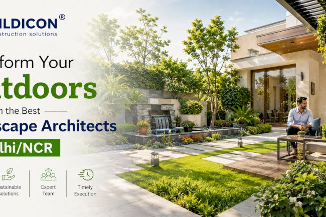 Transform Your Outdoors with the Best Landscape Architects in Delhi/NCR