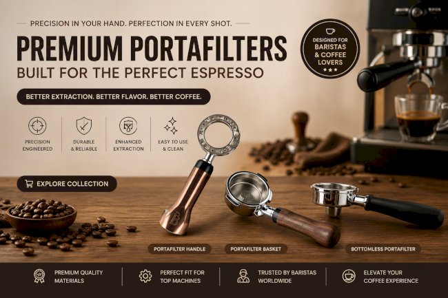 The Ultimate Guide to Espresso Portafilters: How the Right Portafilter Can Transform Your Coffee
