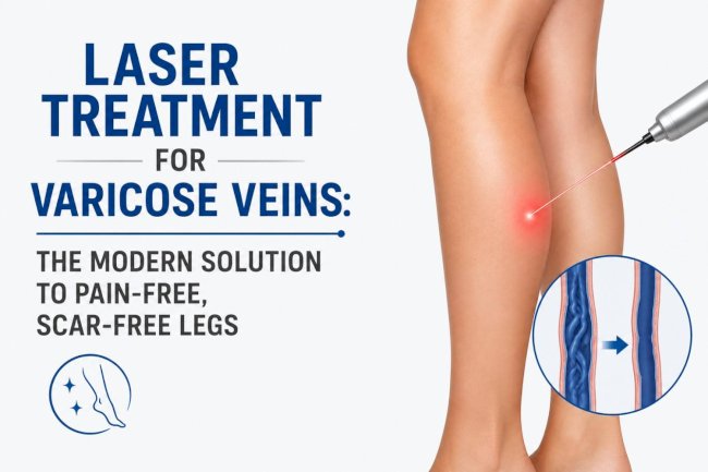 Laser Treatment for Varicose Veins: The Modern Solution to Pain-Free, Scar-Free Legs