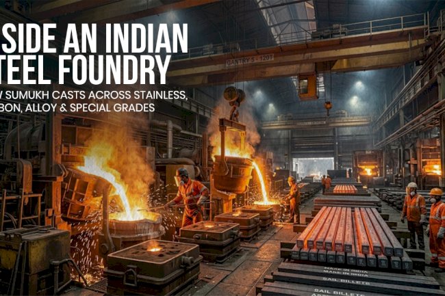 Steel Casting Process & Grades | Sumukh Foundry, Kolhapur India