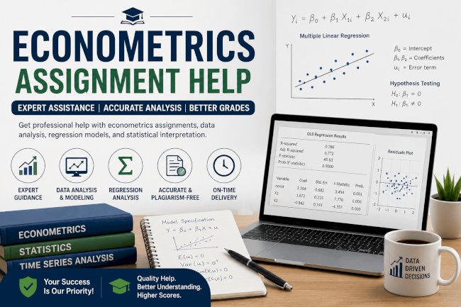 Econometrics Assignment Help: Master Data Analysis and Improve Your Academic Results