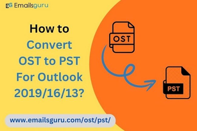 How to Convert OST File to PST File in Outlook?