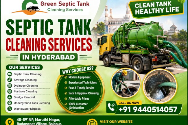 Septic Tank Cleaning Services in Badangpet Hyderabad