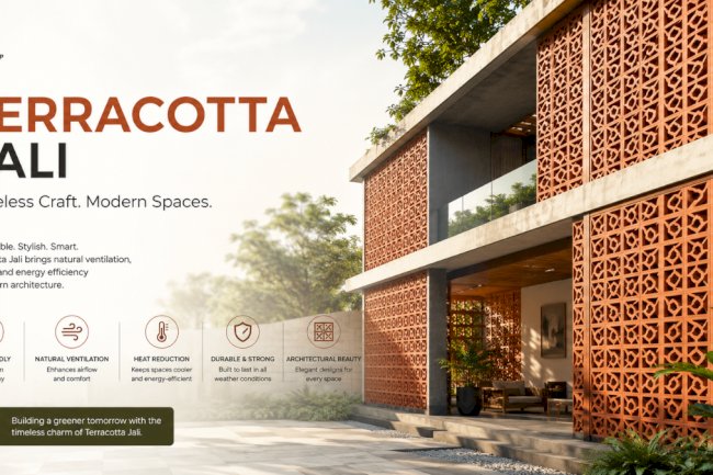 Terracotta Jali Guide: Benefits, Uses, Design Ideas for Sustainable Modern Architecture
