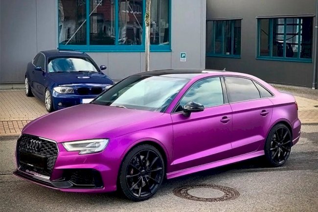 Midnight Purple Wrap: A Bold Look for Your Car