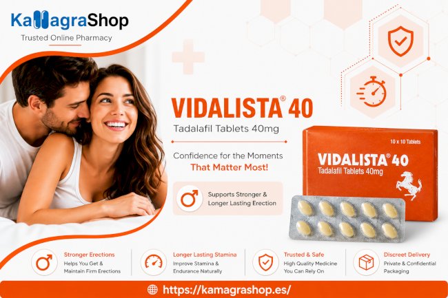 A Complete Guide to Tadalafil 40mg for Erectile Dysfunction