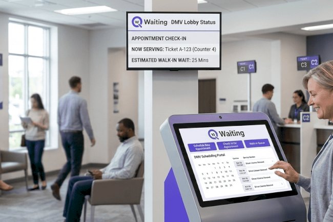 DMV Waiting Room: How Digital Queues Improve the DMV Experience
