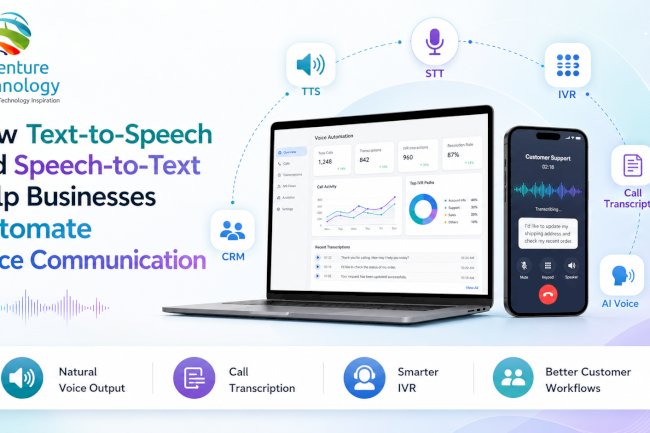 How Text-to-Speech and Speech-to-Text Help Businesses Automate Voice Communication