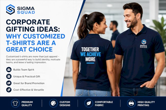 Corporate Gifting Ideas: Why Customized T-Shirts Are a Great Choice