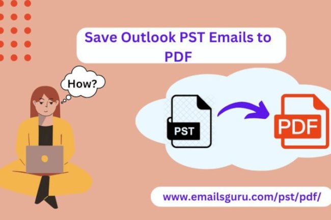 How to Save Outlook Emails to PDF Files?