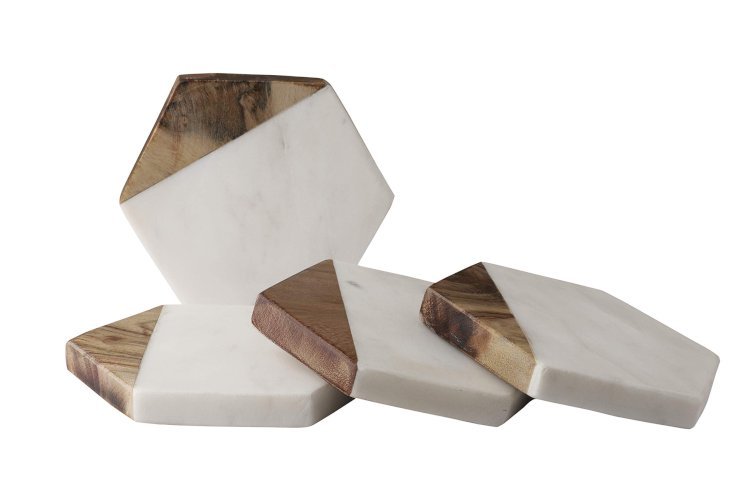 From Wood to Marble: A Guide to Coaster Materials