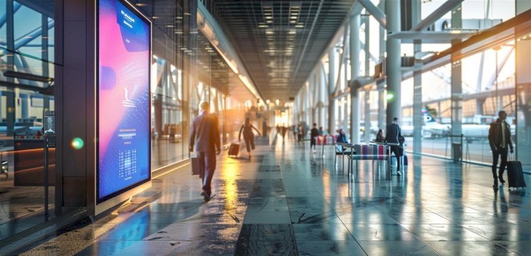 How Digital Signage Works for Airport Advertising