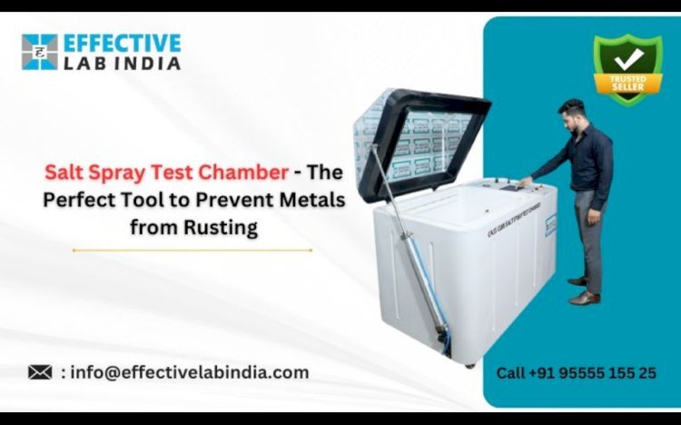 Salt Spray Test Chamber – The Perfect Tool to Prevent Metals from Rusting