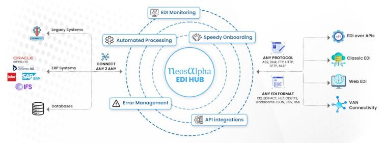 Solutions for handling various EDI data formats and standards