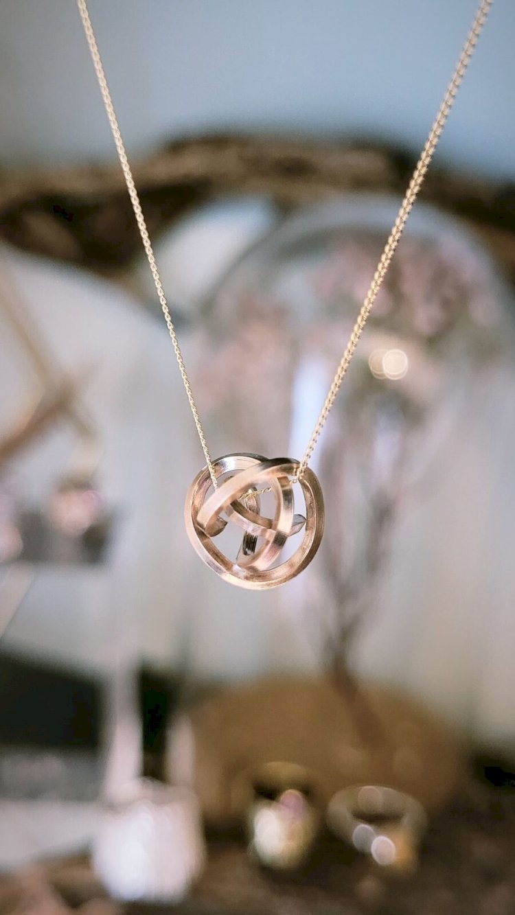 The Gold Knot Pendant: Handcrafted Elegance for Every Special Occasion