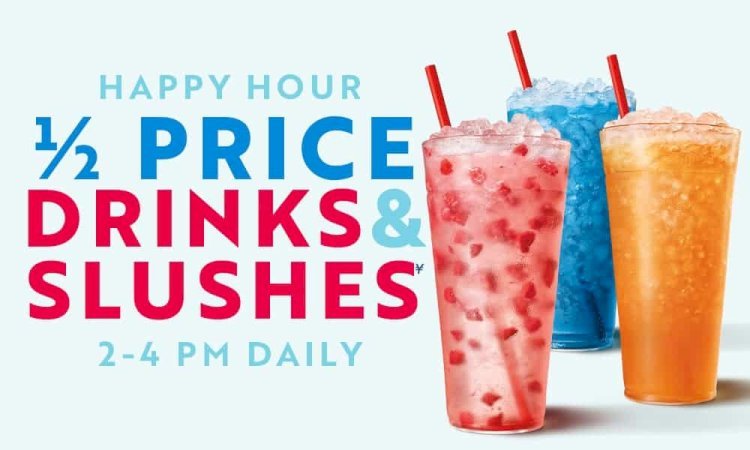 Discover Sonic Slush Menu Cool Down