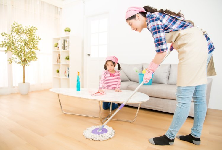 5 Minute Cleaning Tips for Busy Moms