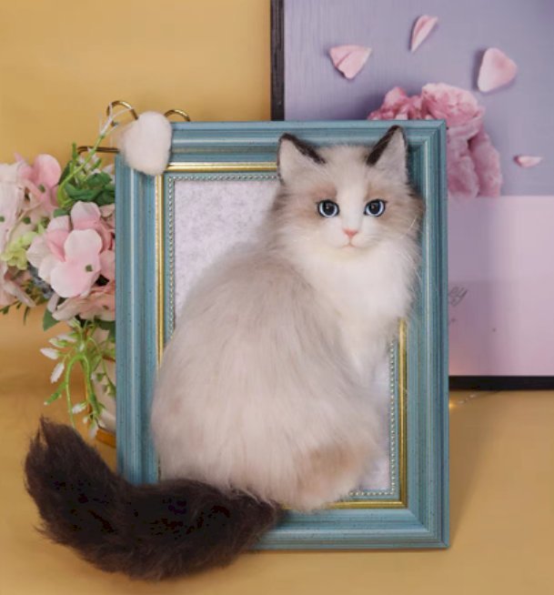 The Unique Handmade Online Pet Replica with Frame: A Cherished Keepsake