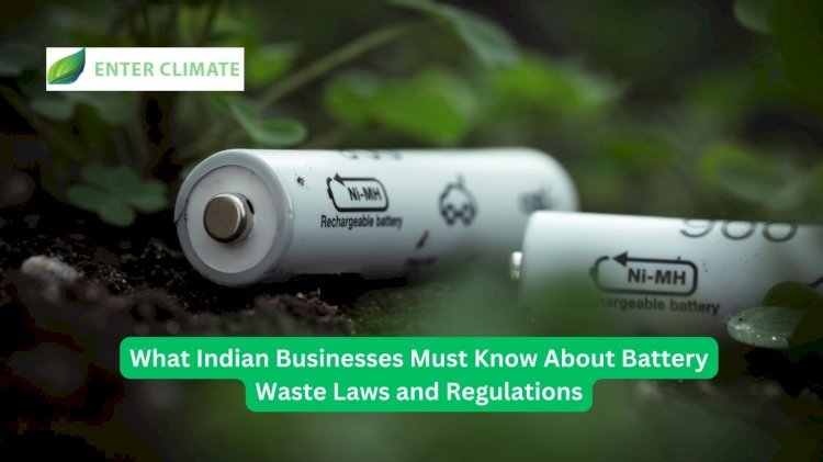 What Indian Businesses Must Know About Battery Waste Laws and Regulations