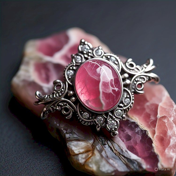 Barren Place Rose: Rhodochrosite Quantities Inspired Through Arid Landscapes