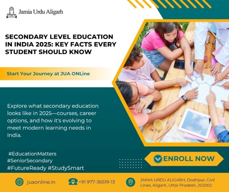 The Future of Learning: Secondary Education Trends in India 2025