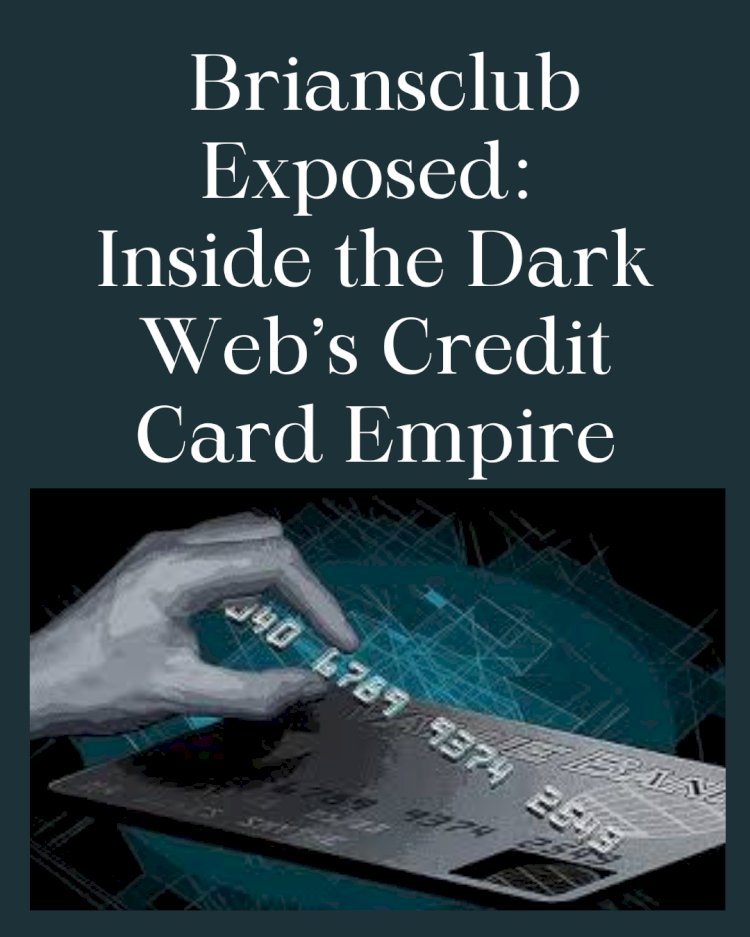 Briansclub Exposed: Inside the Dark Web’s Credit Card Empire