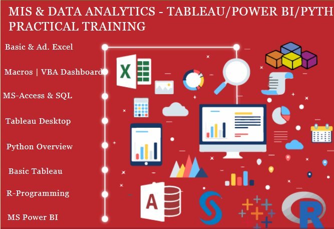 Microsoft MIS Certificate of Completion with Job in Delhi, 100% Job Guarantee, Limited Period Offer "Free Tableau Certification," 