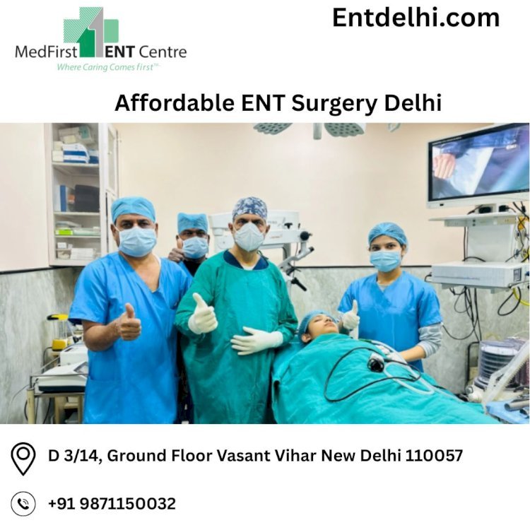 Best Adenoid Surgery in Delhi NCR | Safe, Effective, and Patient-Centered Care