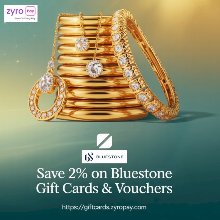 Save 2% on BlueStone Gift Cards & Vouchers | ZyroPay